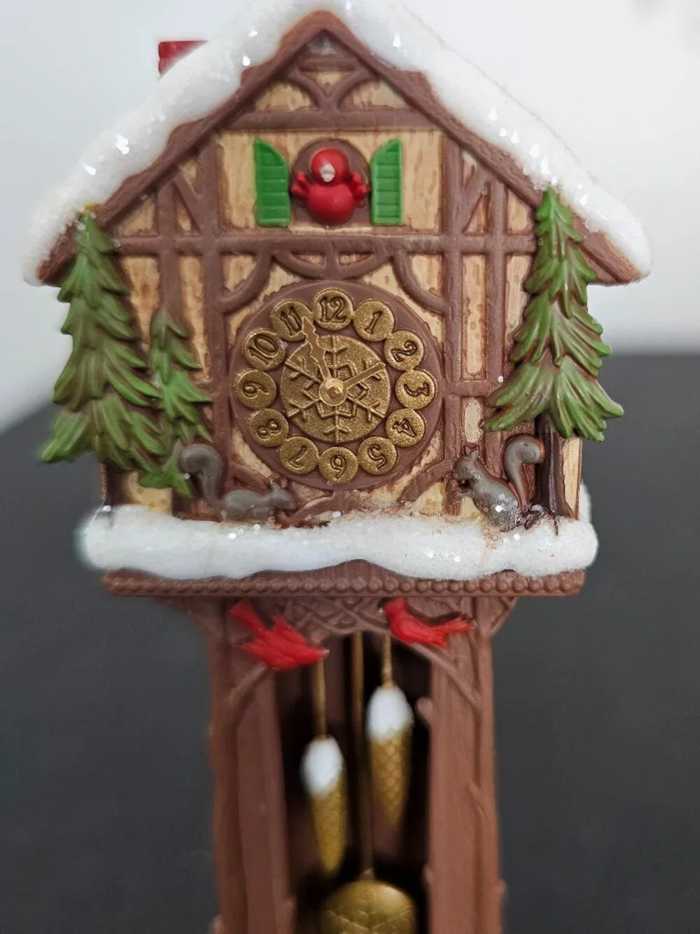 Hallmark Santa's Grandfather Clock - Membership Club Special Ornament 2014